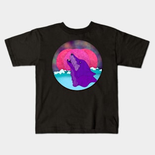 Howling Wolf Kids T-Shirt